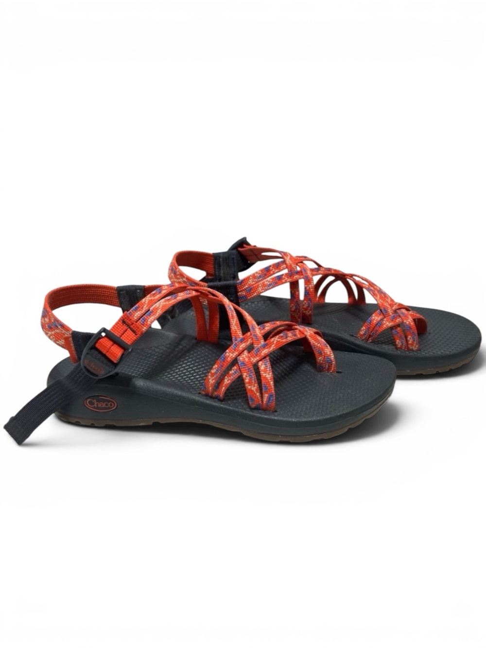 Chaco ZX2 Cloud Sport Sandals in Botanic Spicy Orange Watersport Kayak Sandals